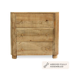 Finley Mango Wood 3 Drawer Chest - Natural
