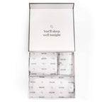 19 Momme Silk Gift Set - Pillowcase, Eyemask and Hair Tie - Champagne - DUSK