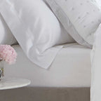 Regent 100% Cotton Extra Deep Fitted Sheet 400 Thread Count - White