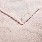 Cannes Matelassé Bedspread - Ballet Slipper