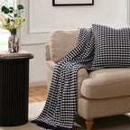 Hattie Round Pedestal Side Table - Black