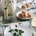 Mira Scalloped 2-Tier Cake Stand - Off White