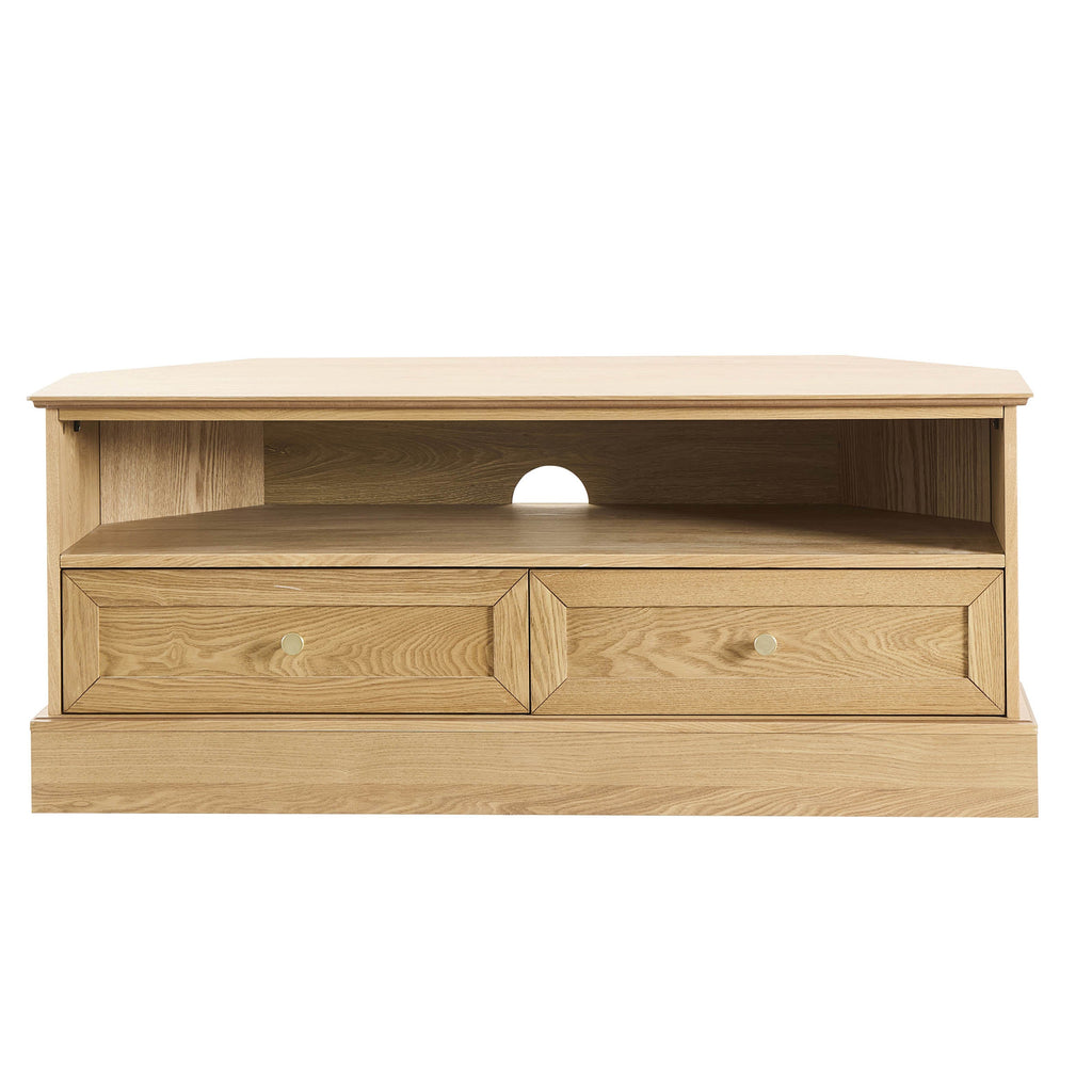 Ruby Corner TV Unit fot TVs up to 55"- Light Wood