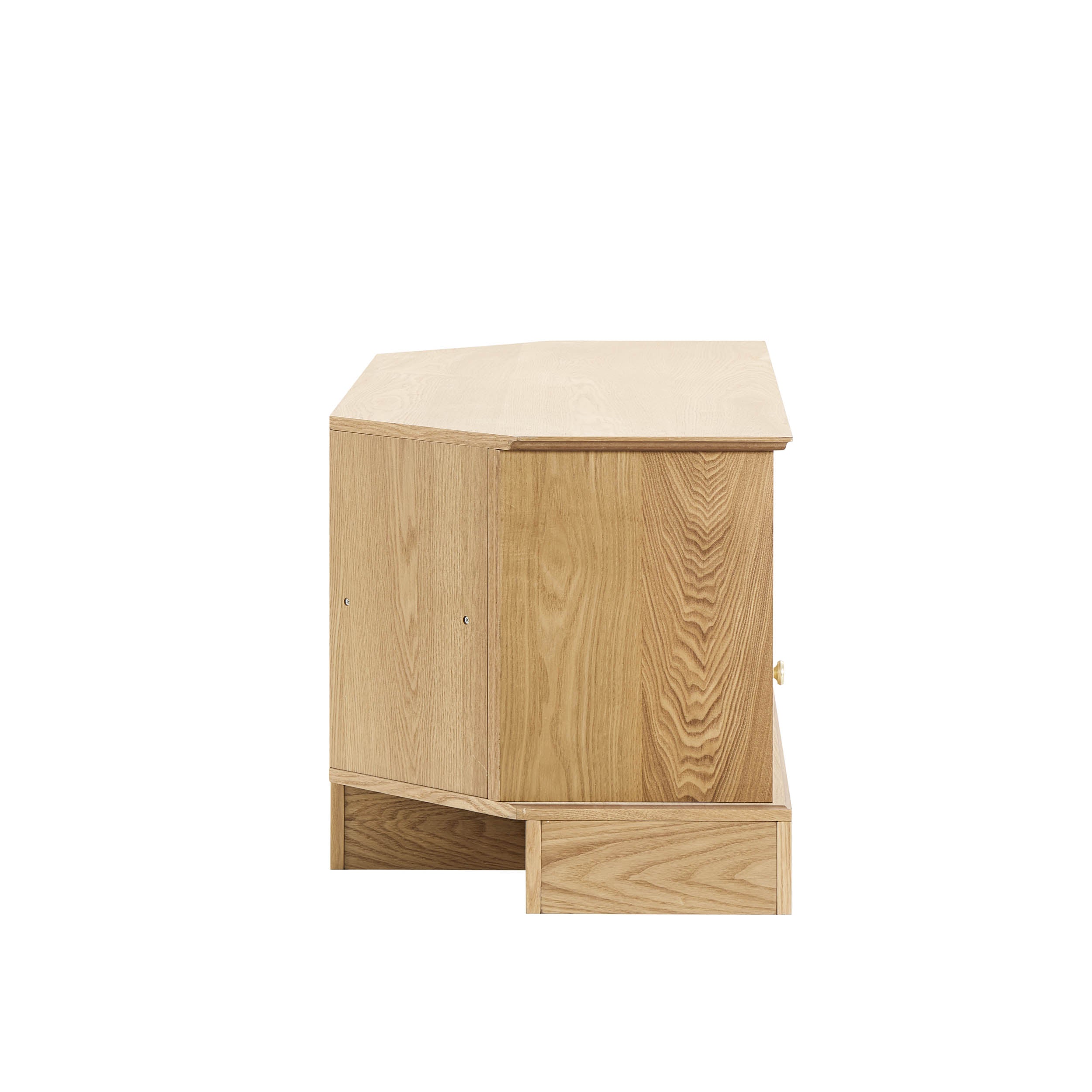 Ruby Corner TV Unit fot TVs up to 55"- Light Wood