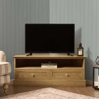 Ruby Corner TV Unit fot TVs up to 55"- Light Wood