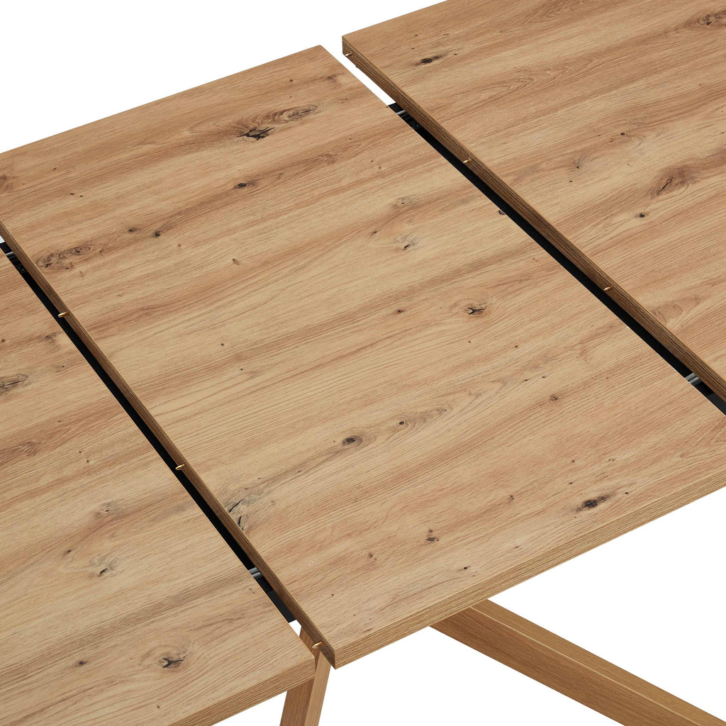 Brooke Rectangle Extendable 6-10 Seater Dining Table - Wood