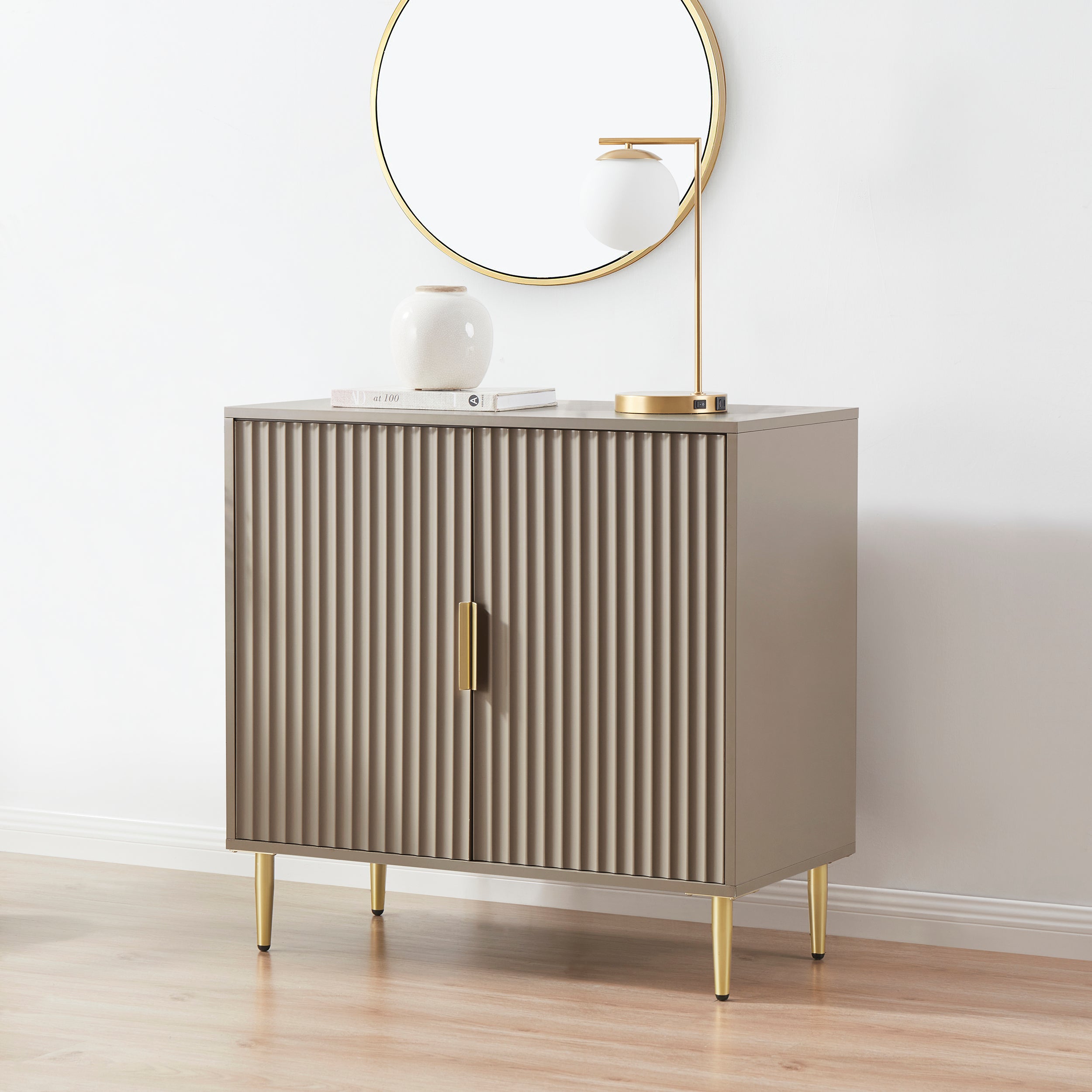 Evie 2 Door Sideboard - Taupe