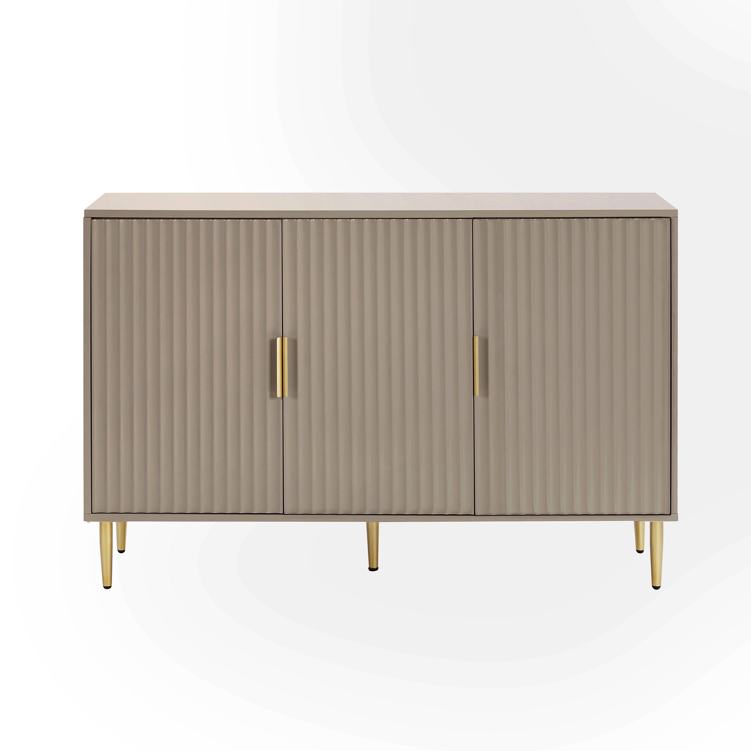 Evie 3 Door Sideboard - Taupe