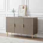 Evie 3 Door Sideboard - Taupe