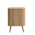 Hattie 1 Drawer Nightstand - Light Wood