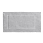 Milos Plain Picture Frame Bath Mat - Dove Grey