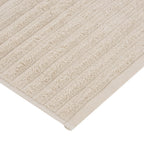 Monaco Plush Ribbed Cotton Towel Collection - Mushroom