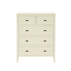 Poppy 5 Drawer Chest - Cream