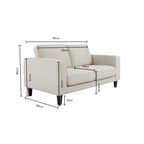 Soho 2 Seater Sofa - Dark Olive