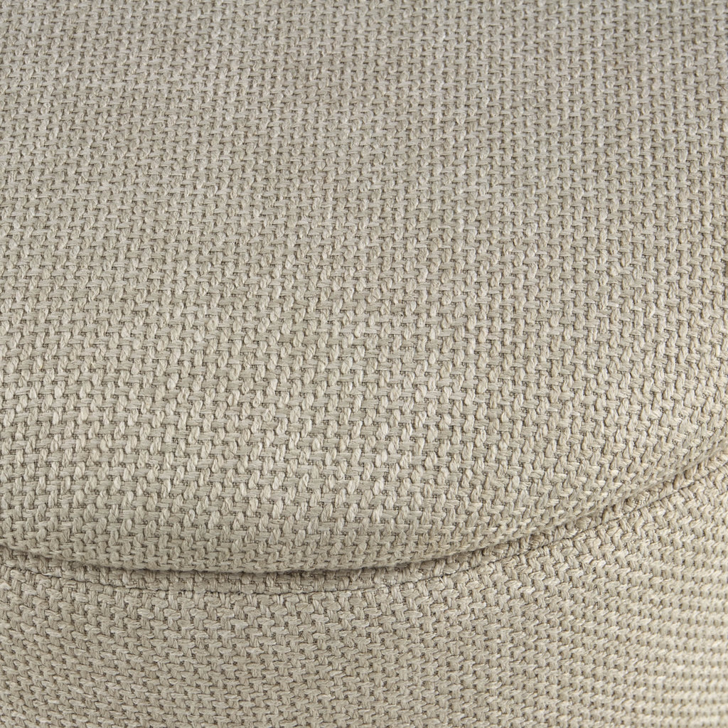 Adelaide Gold Base Storage Stool - Beige - DUSK