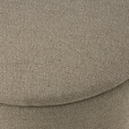 Adelaide Gold Base Storage Stool - Oatmeal - DUSK