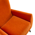Alia Accent Chair - Bright Orange - DUSK
