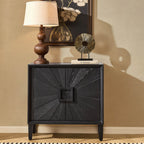 Amaya Ash 2 Door Sideboard - Black - DUSK