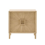 Amaya Ash 2 Door Sideboard - Light Wood - DUSK