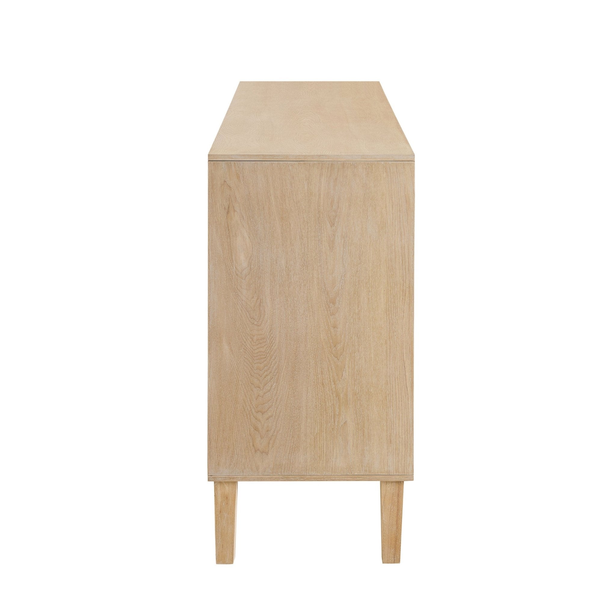 Amaya Ash 4 Door Sideboard - Light Wood - DUSK
