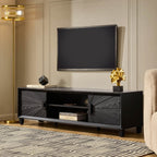 Amaya Ash Tv Unit for TVs up to 65" - Black - DUSK