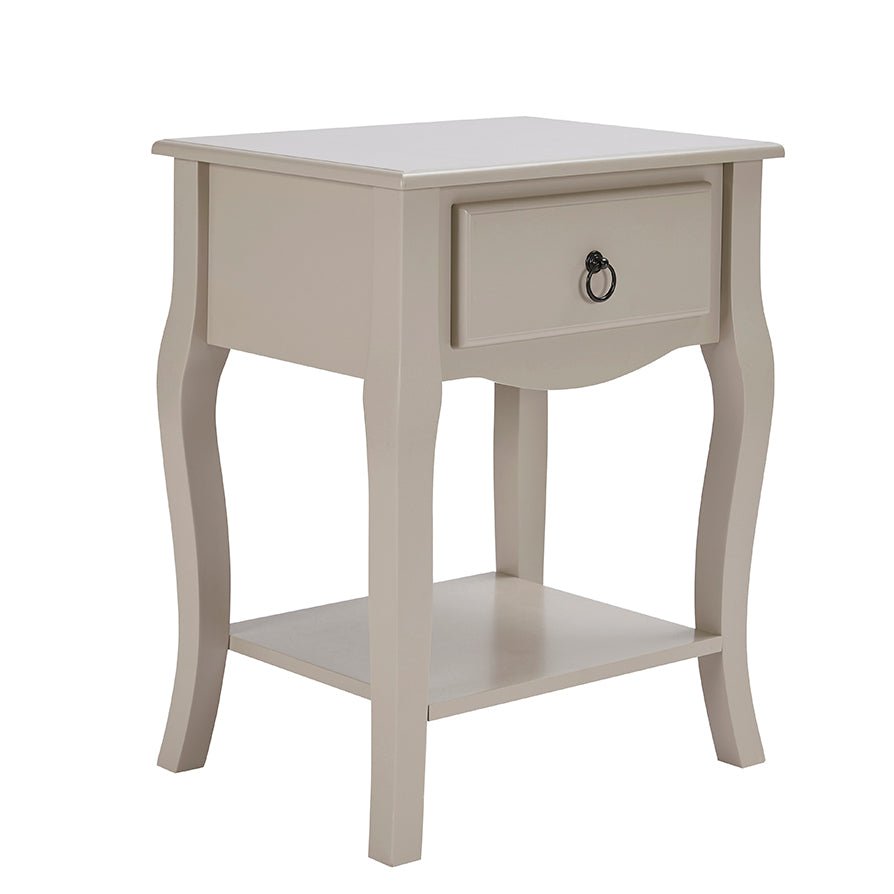 Amelie 1 Drawer Nightstand - Taupe - DUSK