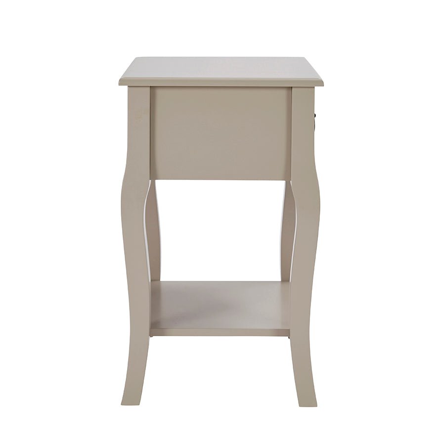 Amelie 1 Drawer Nightstand - Taupe - DUSK