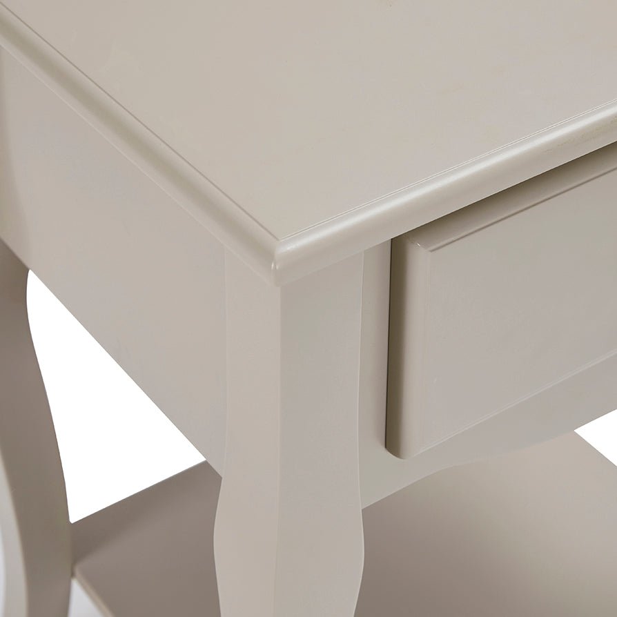 Amelie 1 Drawer Nightstand - Taupe - DUSK