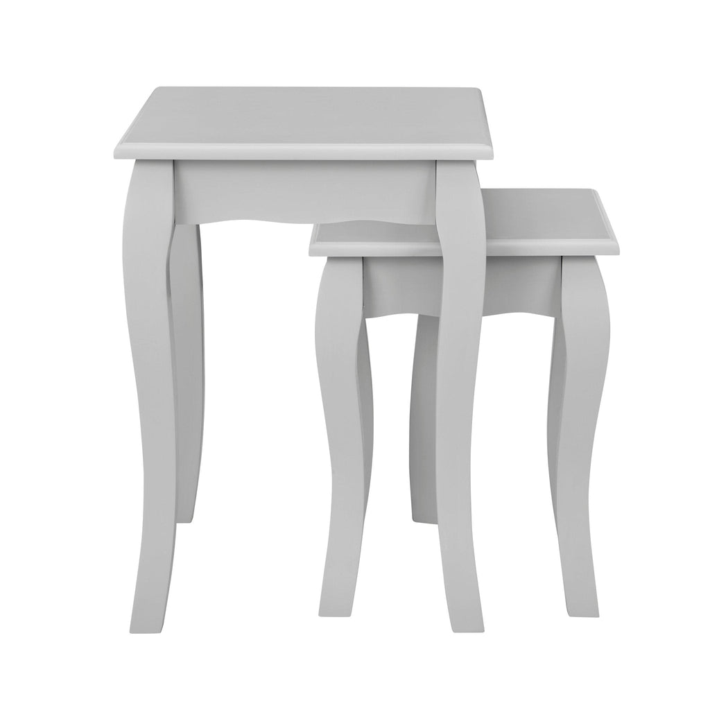 Amelie 3 Piece Living Room Furniture Set - Light Grey - DUSK