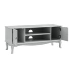 Amelie 3 Piece Living Room Furniture Set - Light Grey - DUSK