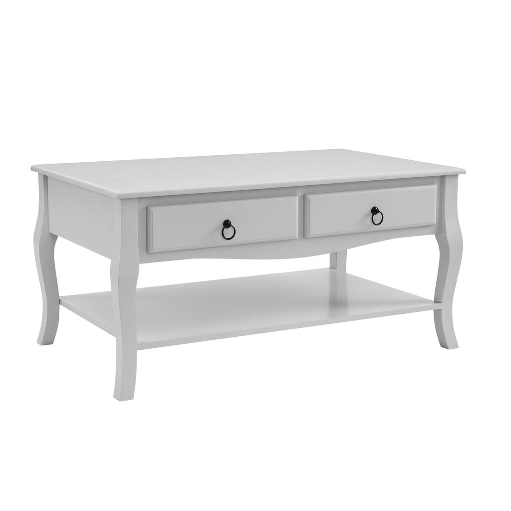 Amelie 3 Piece Living Room Furniture Set - Light Grey - DUSK