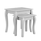 Amelie 3 Piece Living Room Furniture Set - Light Grey - DUSK