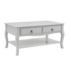 Amelie 3 Piece Living Room Furniture Set - Light Grey - DUSK