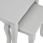 Amelie 3 Piece Living Room Furniture Set - Light Grey - DUSK