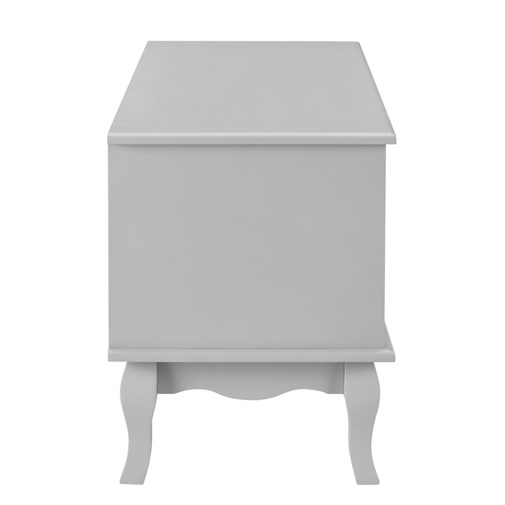 Amelie 3 Piece Living Room Furniture Set - Light Grey - DUSK