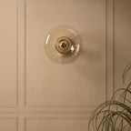 Anillo Glass Ring Wall Light - Clear - DUSK