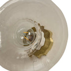 Anillo Glass Ring Wall Light - Clear - DUSK