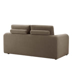 Antalya 2 seater - Chenille Mushroom - DUSK