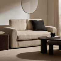 Antalya 2 Seater Sofa - Sand Boucle - DUSK