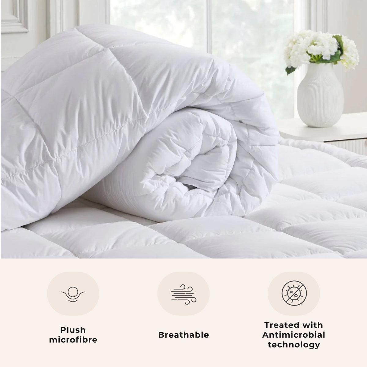 Anti - Allergy Feels Like Down Duvet Collection - DUSK