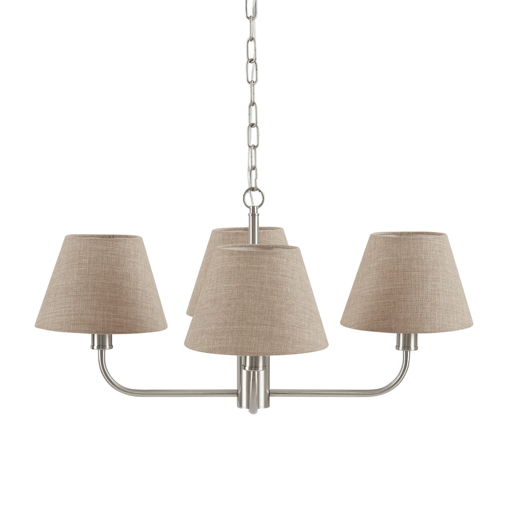 April 4 Light Pendant Chandelier - Grey/ Silver - DUSK