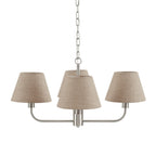 April 4 Light Pendant Chandelier - Grey/ Silver - DUSK