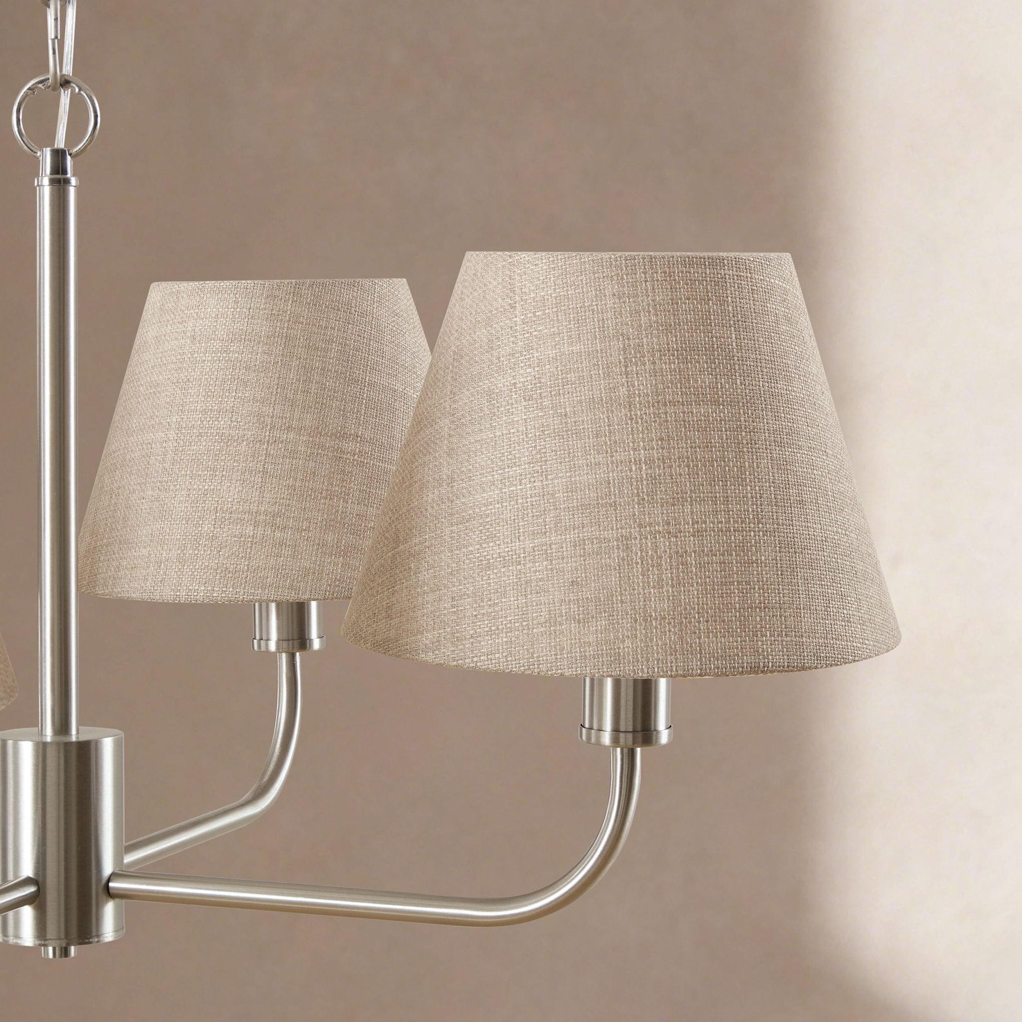 April 4 Light Pendant Chandelier - Grey/ Silver - DUSK