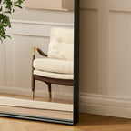 Arched Full Length Mirror - Black - DUSK
