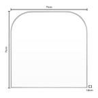 Arched Mantel Mirror - Gold - DUSK