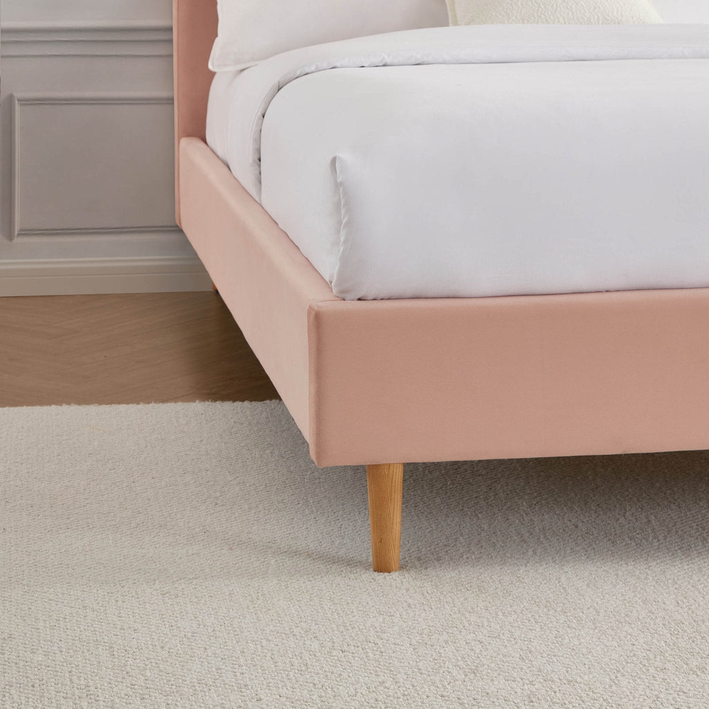 Ascot Bed Frame - Blush - DUSK