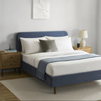 Ascot Bed Frame - Mid Blue - DUSK