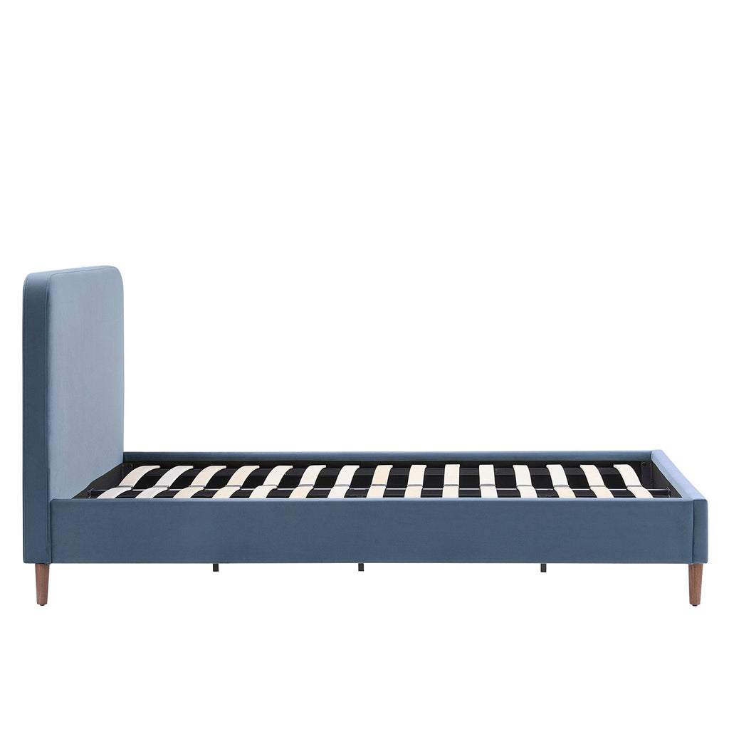 Ascot Bed Frame - Mid Blue - DUSK