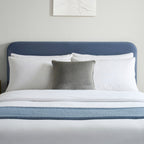 Ascot Bed Frame - Mid Blue - DUSK