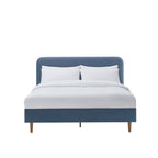 Ascot Bed Frame - Mid Blue - DUSK
